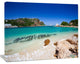 Beautiful Knysna Beach South Africa, Large Seashore Canvas Print, 20"x12"