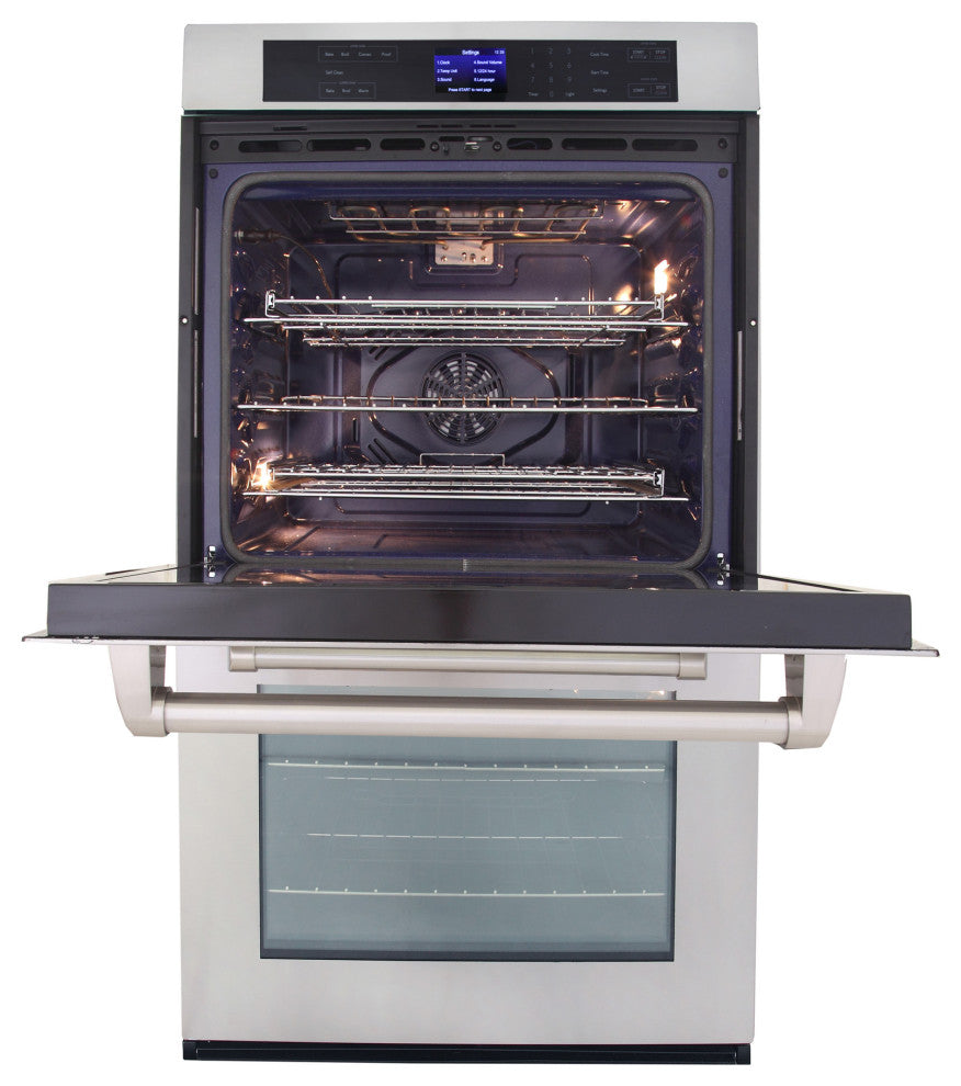 Kucht 30 in. Double Electric Wall Oven with Convection in Stainless Steel