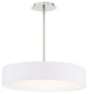 WAC Lighting Manhattan 20in LED Pendant in Brushed Nickel