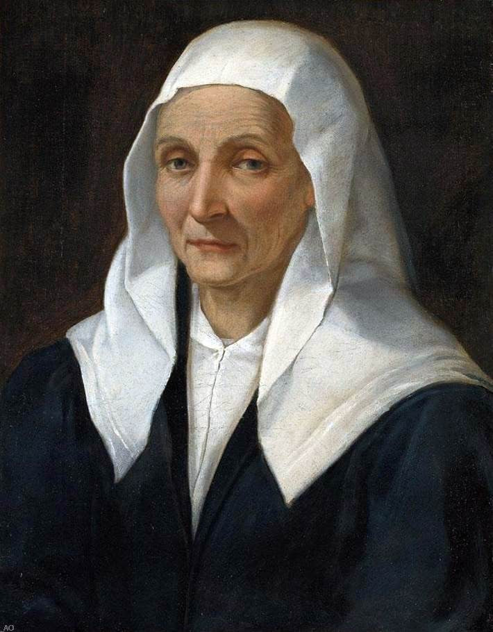 Bartolomeo Passerotti Portrait of an Old Woman Gallery Wrapped Canvas Print
