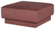 Seraphina Chianti Microsuede Fabric Modular Sofa Ottoman