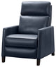 James Zero Gravity Power Recliner w/Power Head Rest and Lumbar, Barone Navy Blue