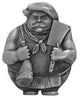 Butcher Magnet Antique Brass, Antique Pewter