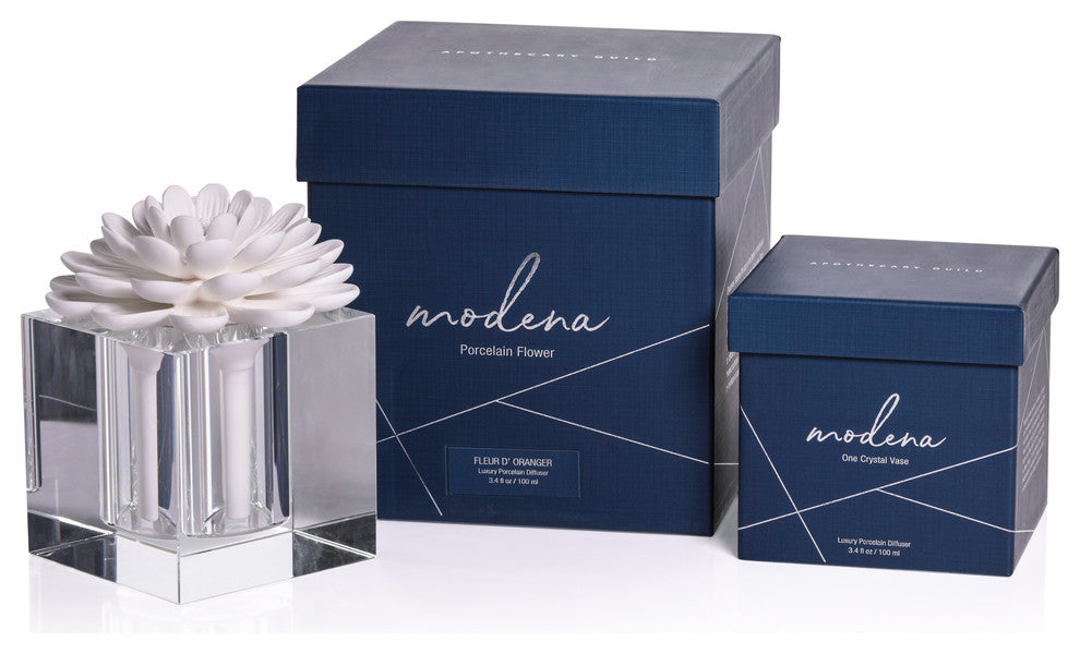 Modena Large Diffuser Gift Set, Fleur d' Oranger