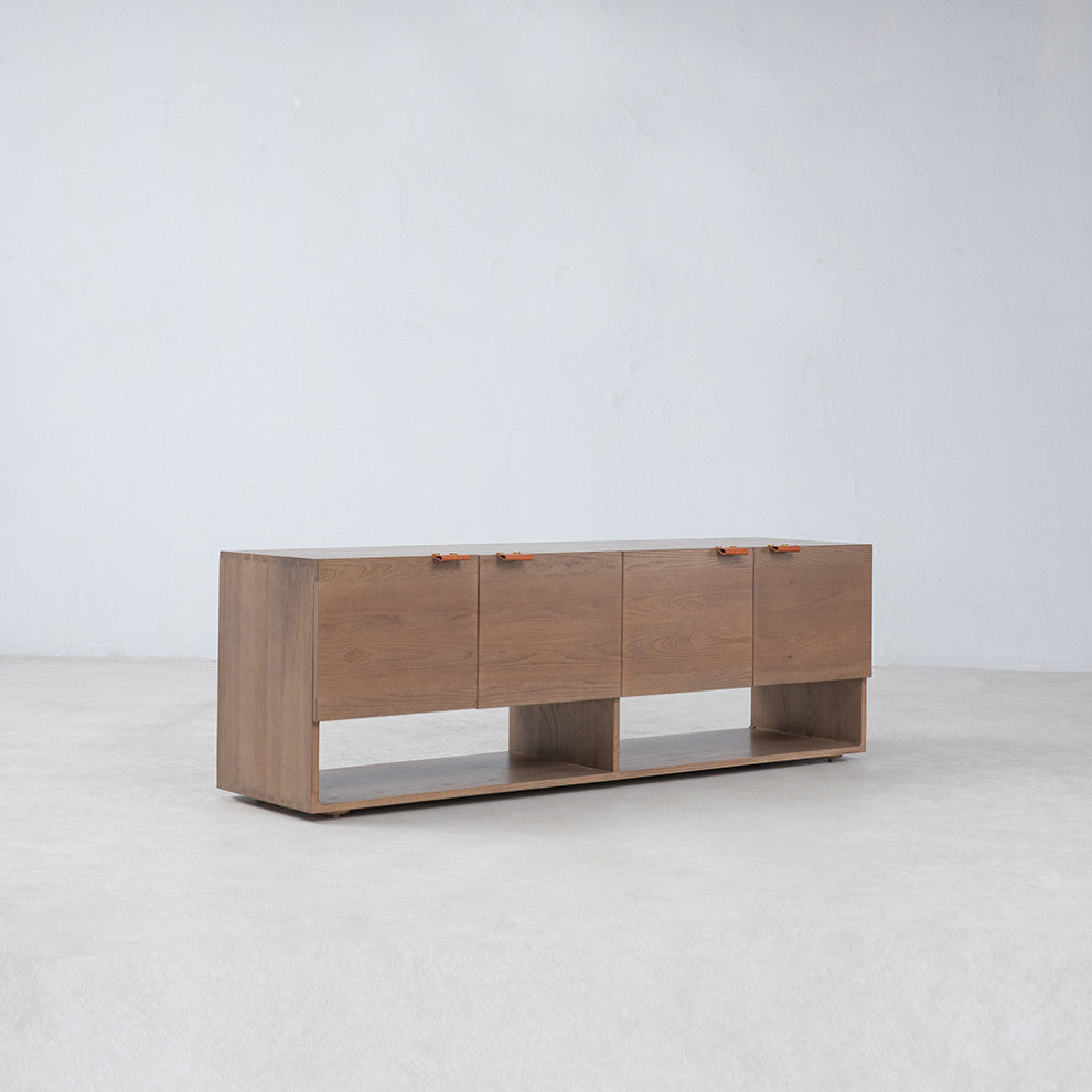 Cantor 67" Media Cabinet, Finish: Pumpernickel, Umber