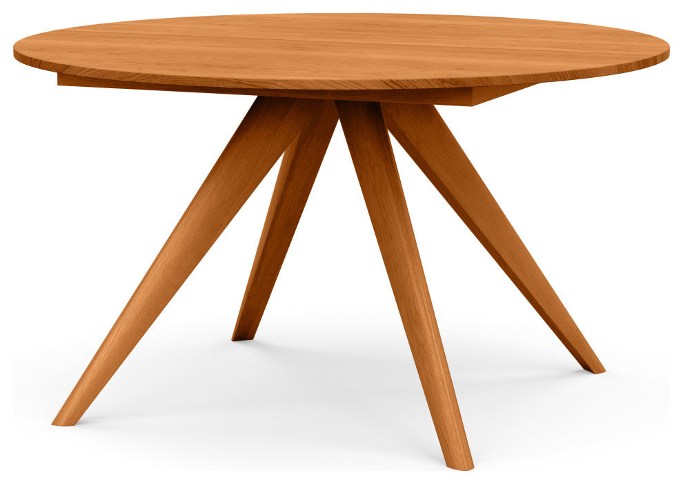 Copeland Catalina Round Extension Table, Natural Cherry, 48x48