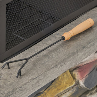 GDF Studio Tundra Square Fire Pit