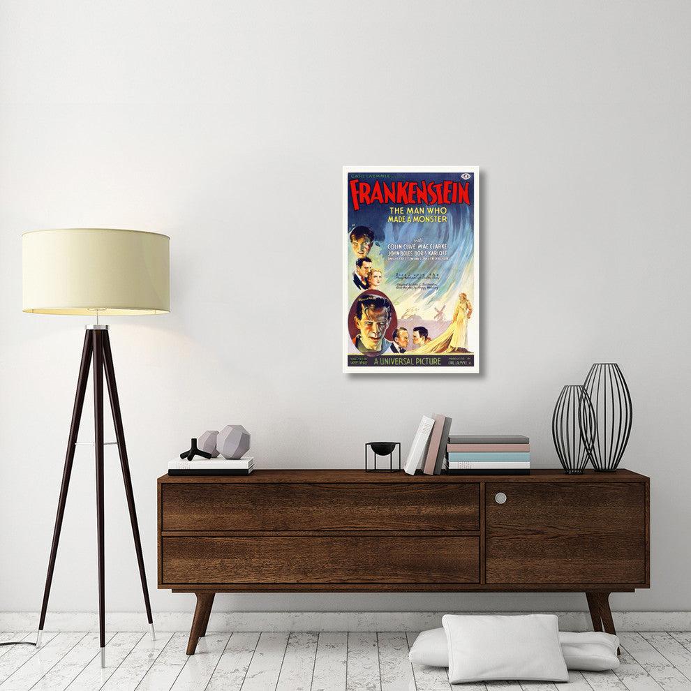 "Frankenstein" Stretched Canvas Giclee by Hollywood Photo Archive, 24x36"