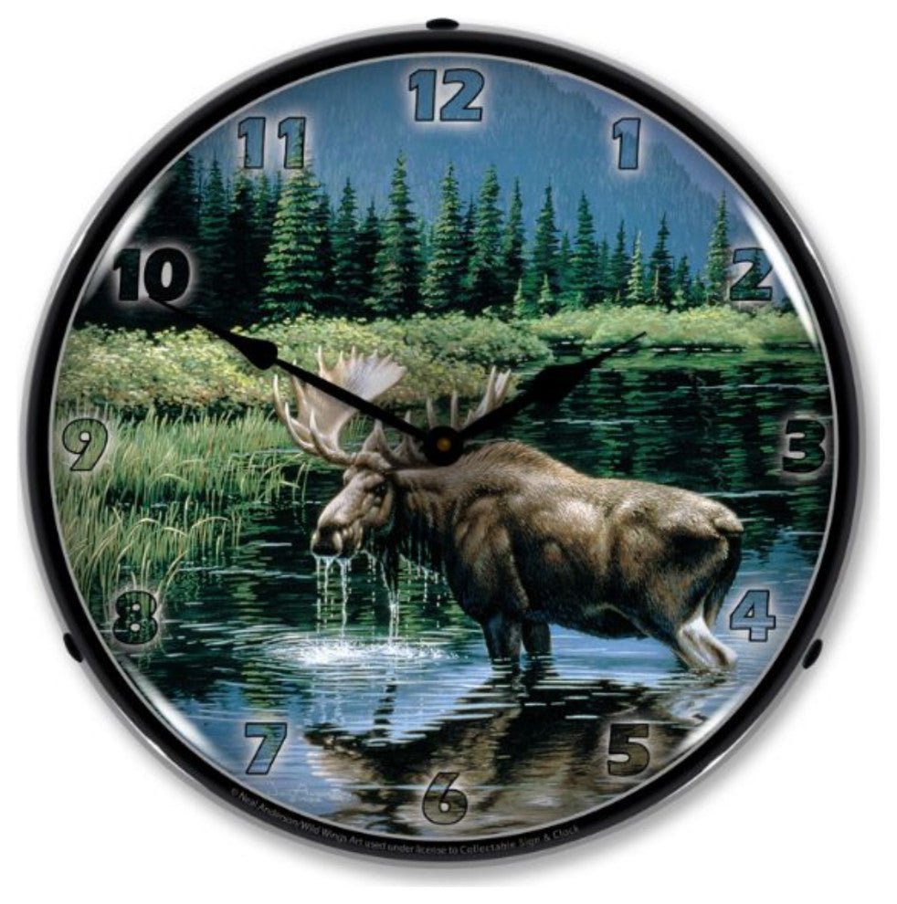 WWNA1208394 Northern Solitude Clock