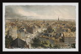 "City Buildings" Framed Painting Print, 12x8