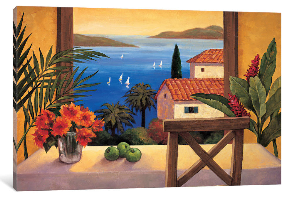 "Ocean Breeze II" by Elizabeth Wright, Canvas Print, 26"x18"