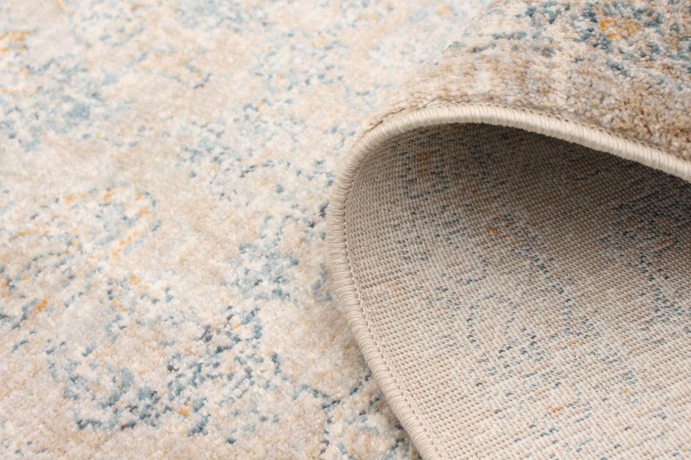 eCarpetGallery Runner Rug, Beige, Grey, 2'8" x 10'2"
