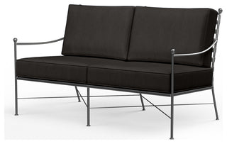 Provence Spectrum Carbon Timeless Comfort Outdoor Loveseat