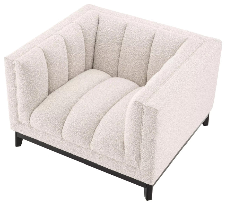 Channel Stitched Modern Chair | Eichholtz Ditmar
