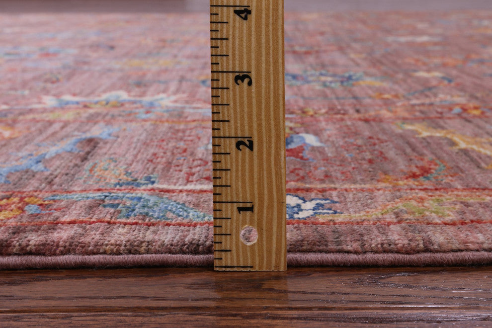 6' 10" X 10' 1" Hand Knotted Persian Tabriz Wool Rug - Q12200