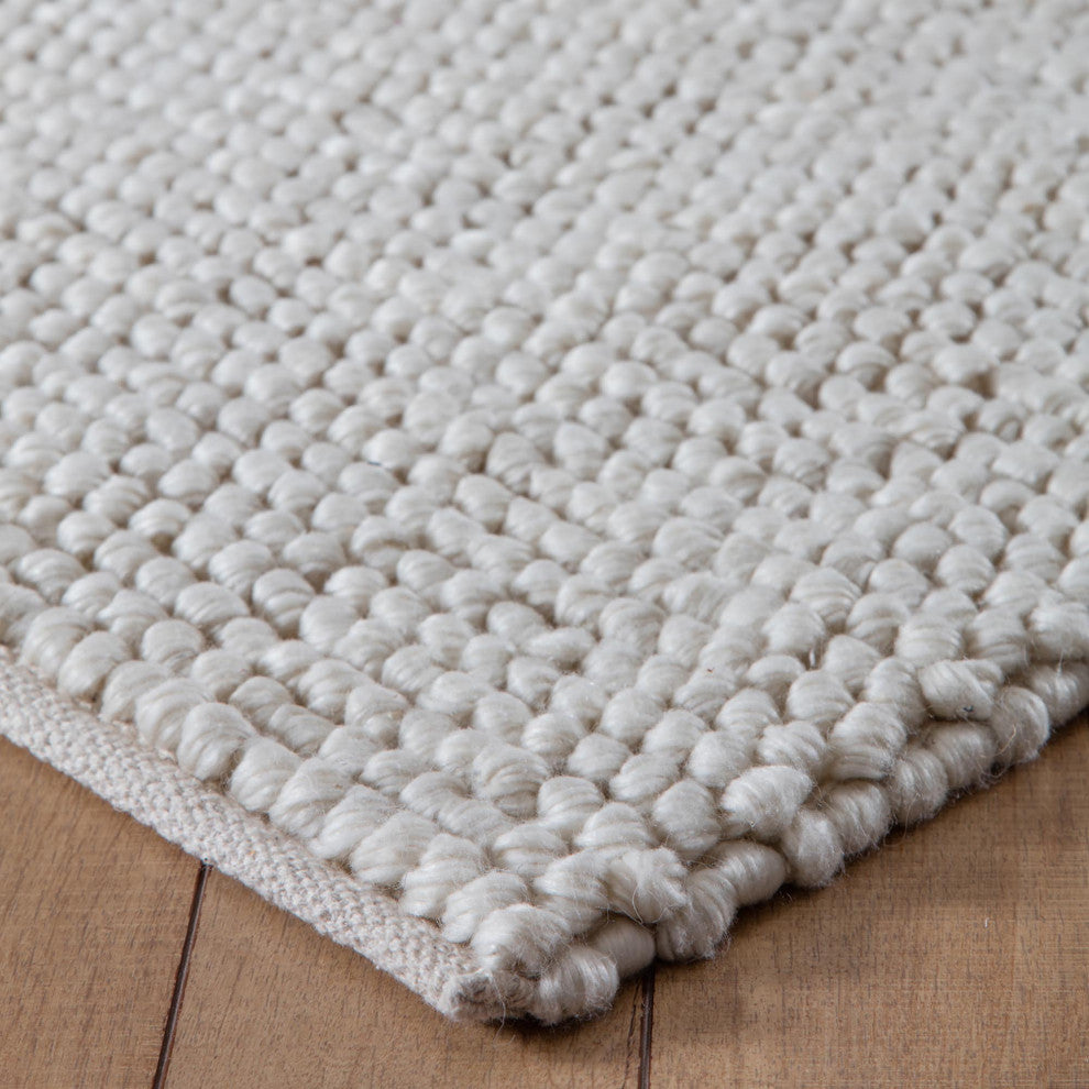 Cloudveil Ivory Rug, 5''x7''