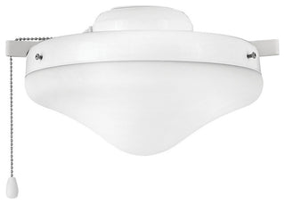 Hinkley Light Kit Heirloom Glass, Appliance White