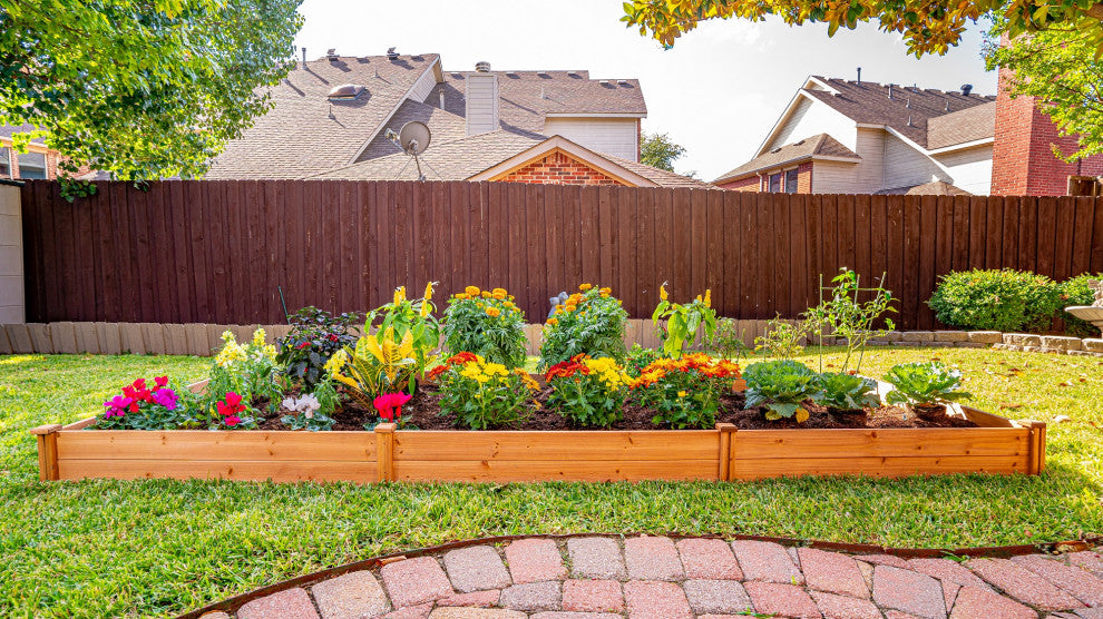 Timber Valley Dual Purpose 48"x48" Cedar Garden, Set of 2
