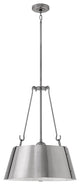 Hinkley Cartwright Large Drum Pendant, Polished Antique Nickel
