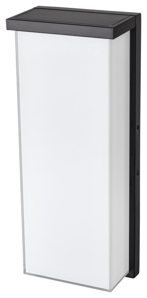 LED Light 8 in. Powder Coated Black Outdoor