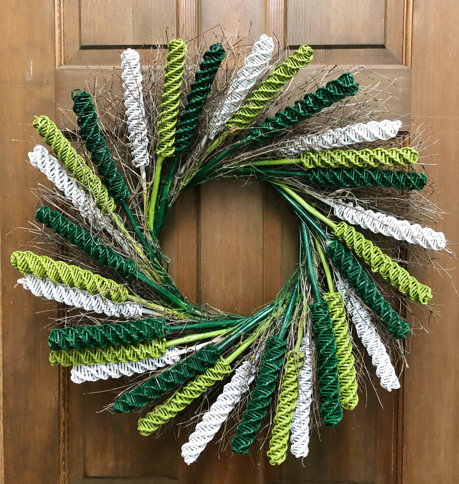 Spiral Spring Wreath