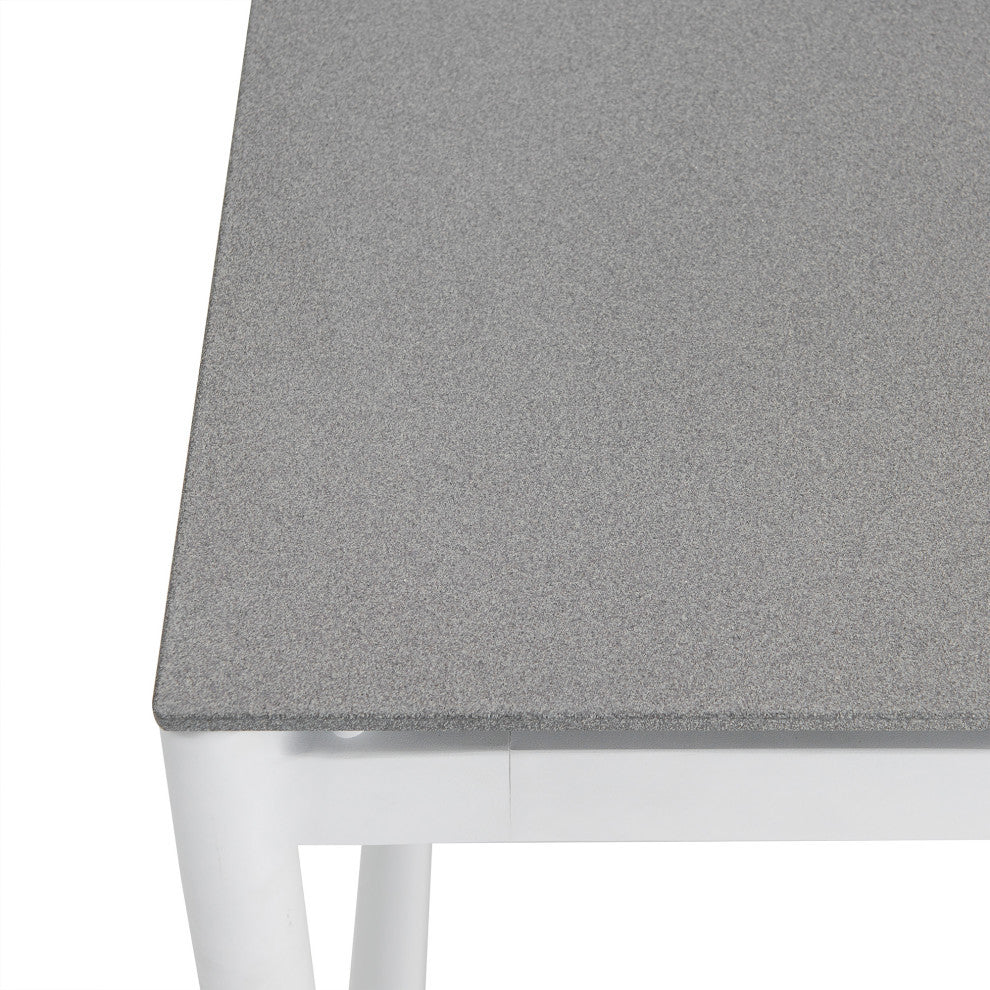 Royal 4 Piece Outdoor Seating Set, White