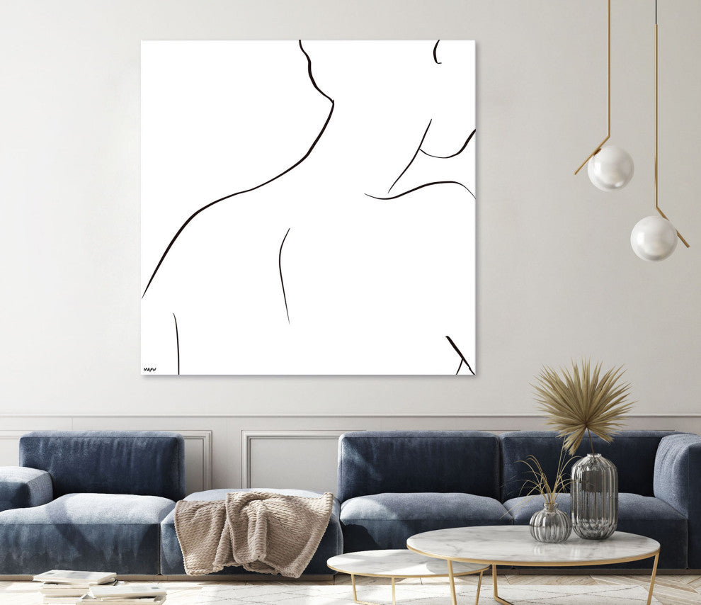 Femme III - 84 x 84 by Patti Mann