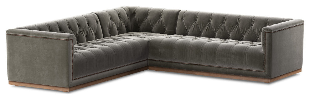 Maxx 3pc Sectional-101-Sapphire Birch