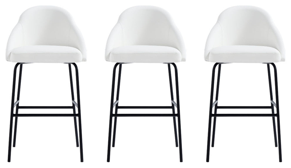 Manhattan Comfort Gracie Barstool, Set of 3