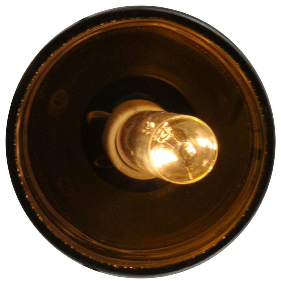 3W Coastal Collection Anchor Wine Bottle Mini Pendant