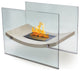 Broadway Floor Standing Fireplace, Beige