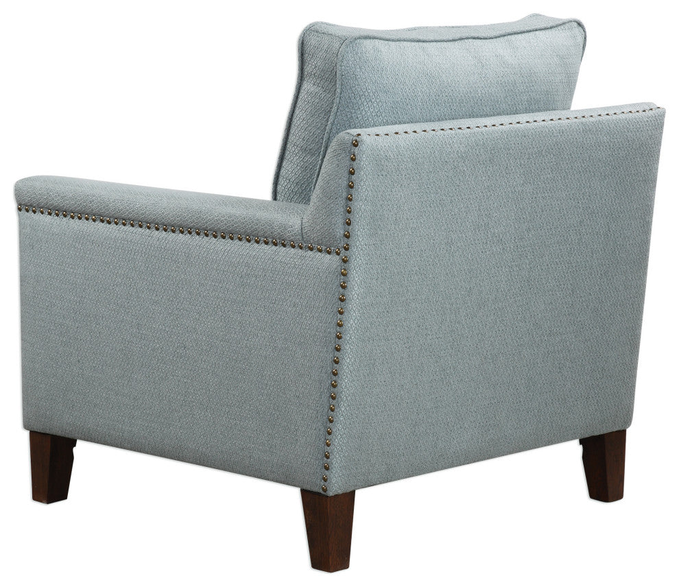 Uttermost Charlotta Sea Mist Accent Chair