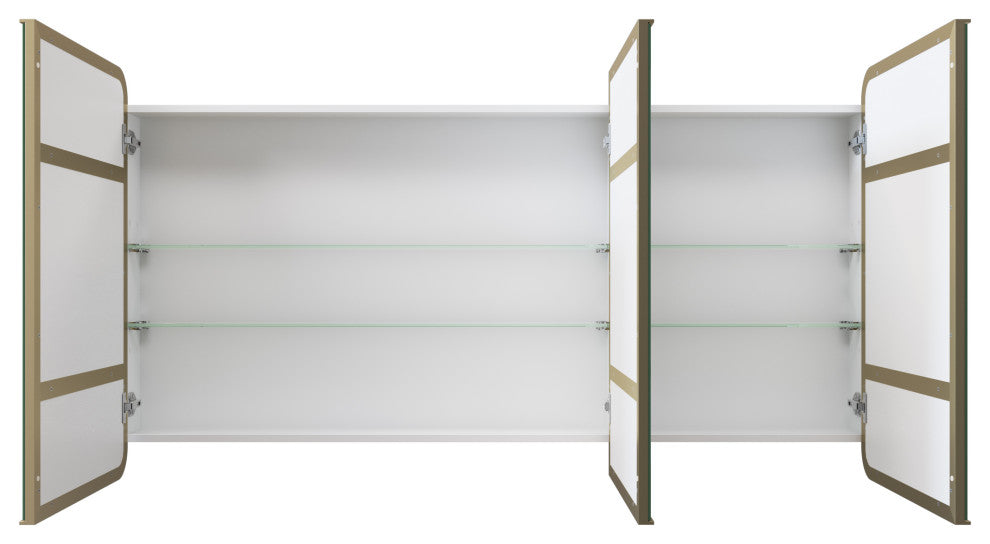 Medicine Cabinets, Satin Brass