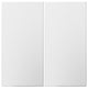Adorne Half-Size Blank Insert, White