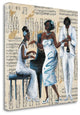 "Blue Moon" By Tat Vila, Giclee Print on Gallery Wrap Canvas, Ready to Hang