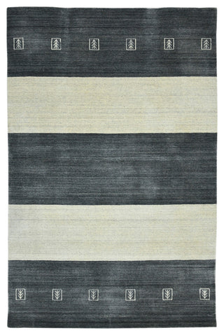 Blend Yorkshire Area Rug, Charcoal, 10' x 14', Striped