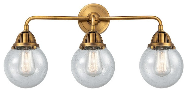 Innovations Lighting 288-3W-BB-G204-6 Beacon 3 Light 24" Bath Vanity Light