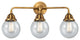 Innovations Lighting 288-3W-BB-G204-6 Beacon 3 Light 24" Bath Vanity Light