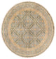 Hand Knotted Zeus Round Area Rug ZEU-7826, 8' Round