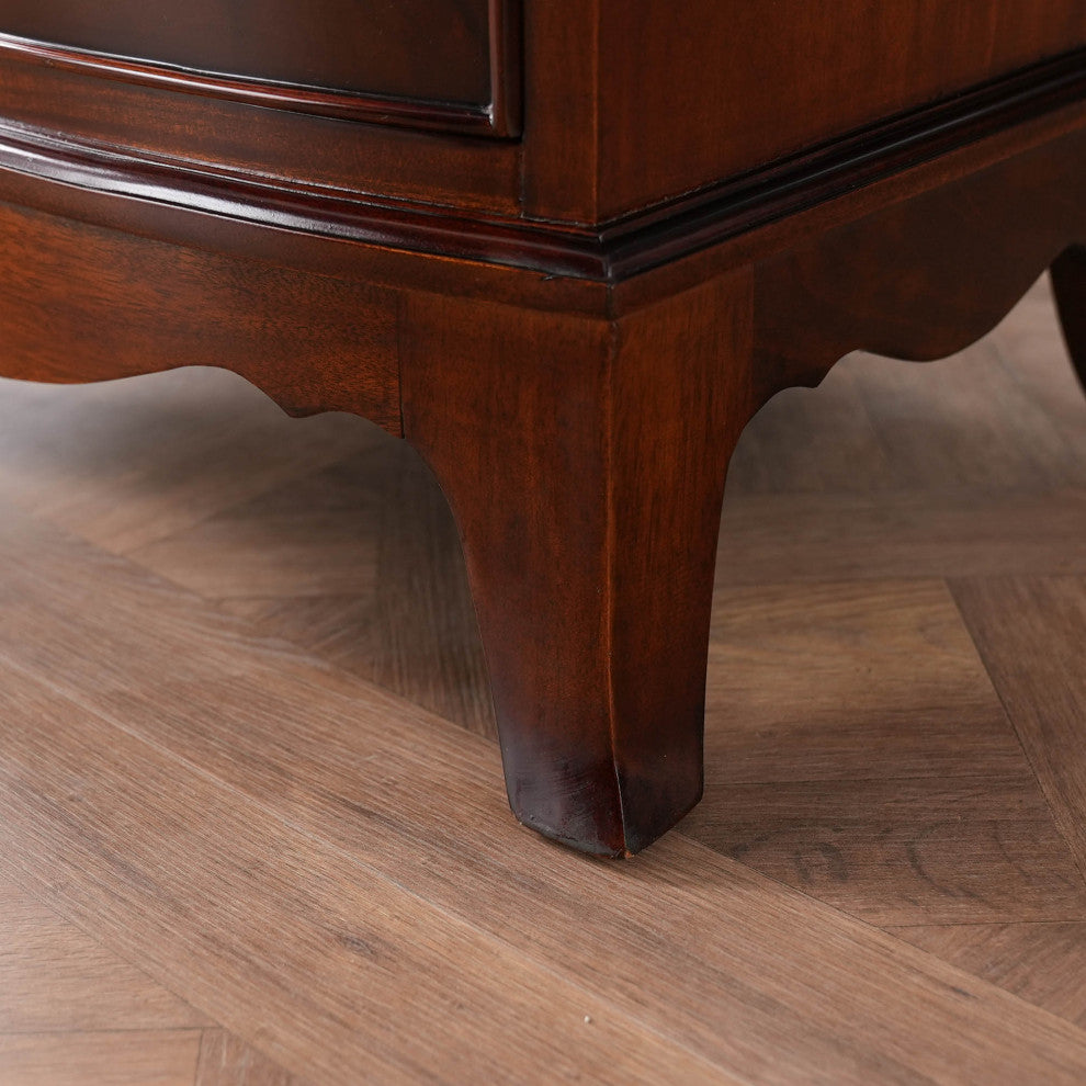 Mahogany Hidden Drawer Desk