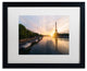 Mathieu Rivrin ''Stay Up Paris'' Matted Framed Art, Black Frame, White, 20x16