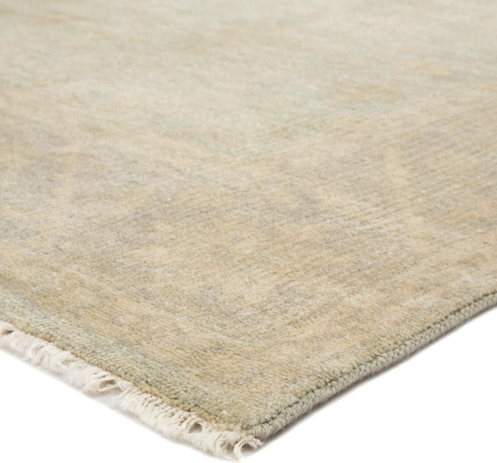 Jaipur Living Verity Knotted Oriental Gray/Cream Area Rug, 10'x14'