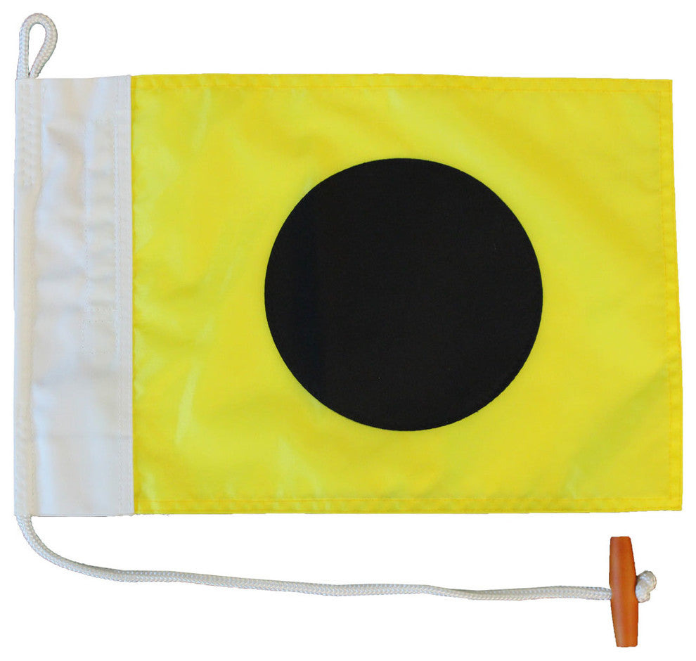 Letter I, Nautical Code Signal Nylon Flag