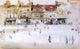 James McNeill Whistler Chelsea Shops, 18"x27" Gallery Wrapped Canvas Print
