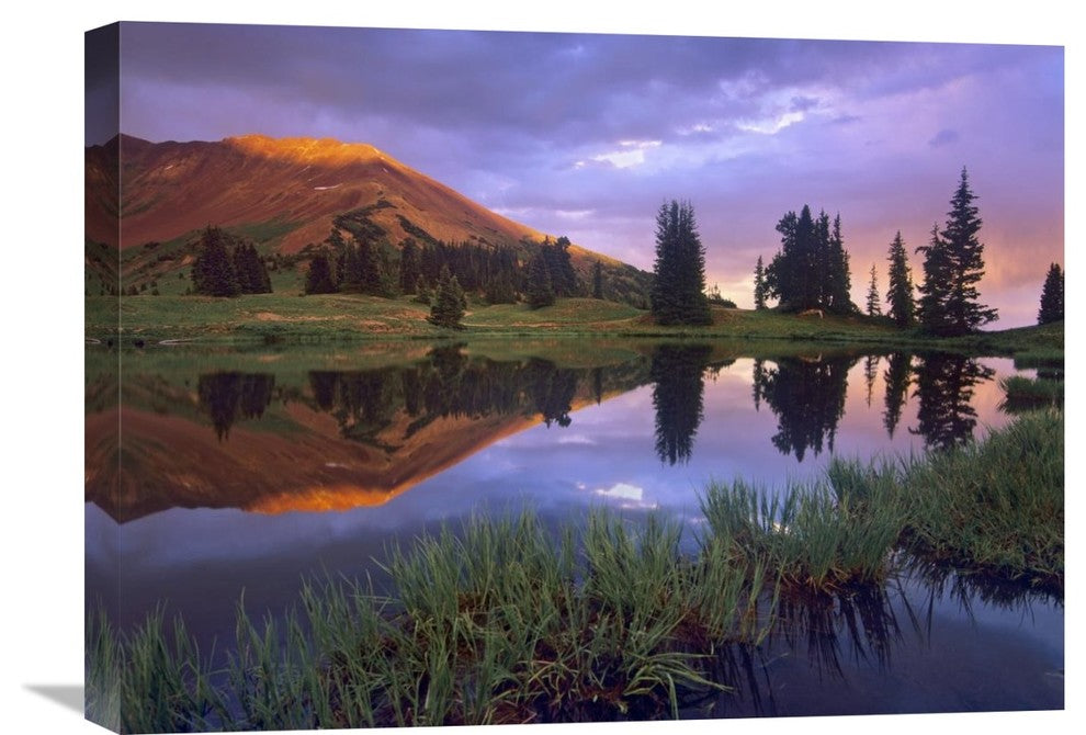 "Mount Baldy At Sunset Along Paradise Divide, Colorado" Artwork