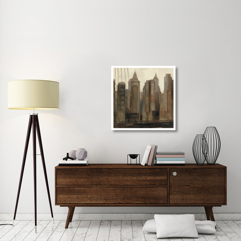 "View from the Bridge II" Digital Paper Print by Silvia Vassileva, 32"x32"