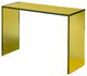 ColorBurst Acrylic Console Table, Pink, 16"d X 54"l X 32"h