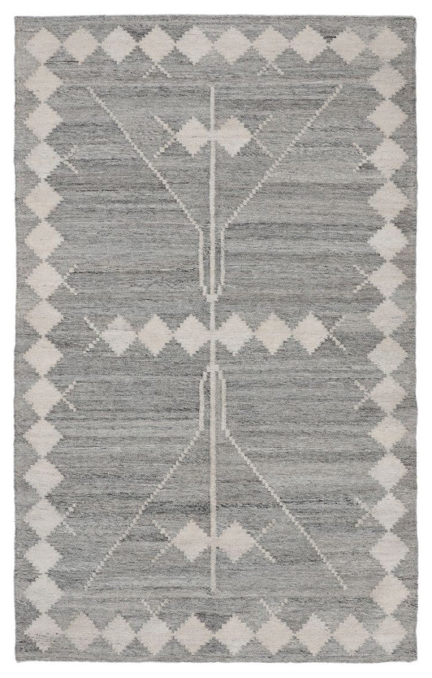 Classic Home Indoor/Outdoor Oasis Gray Multi 5x8 Rug