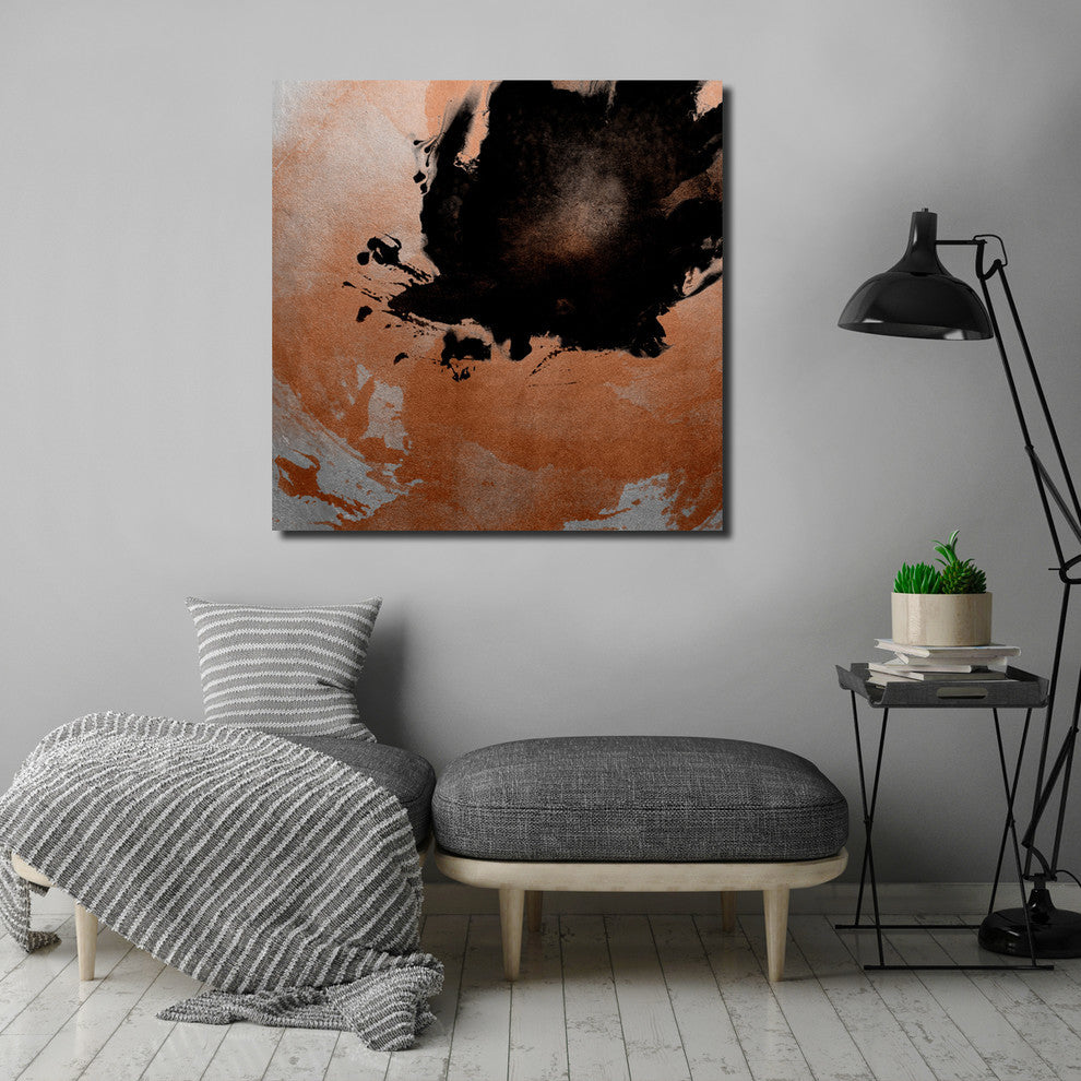 Wall Decor 'Gilt Mod XII' in ArtPlexi, 16"x16"