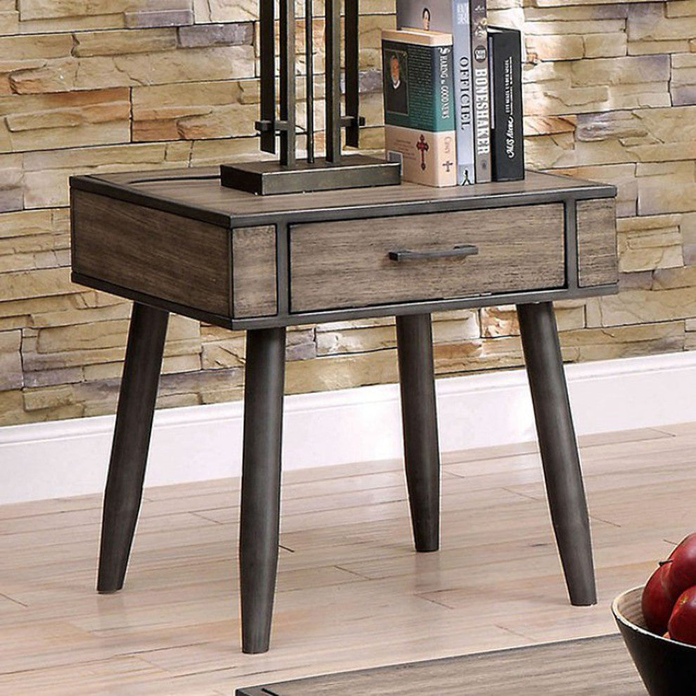 Vilhelm II Mid-Century Modern Style End Table
